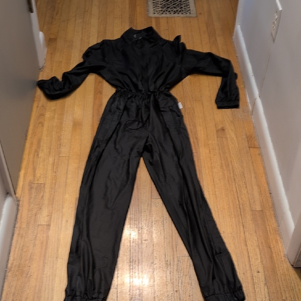 Rains Classic Black Jumpsuit